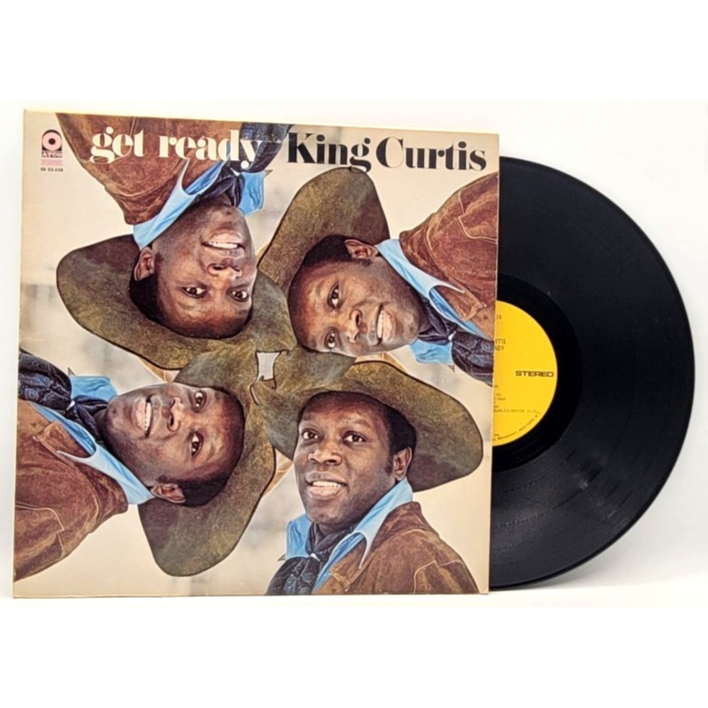 KING CURTIS - GET READY - SOUL JAZZ LP RECORD ATCO